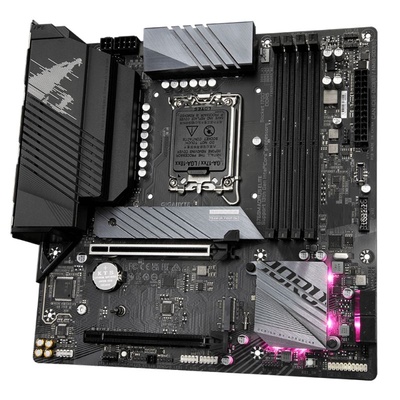 PLACA MÃE 1700 GIGABYTE B760M AORUS ELITE AX WIFI DDR5 /M.2/DP/HDMI 12ªG 13ªG 14ªG - Imagem 4