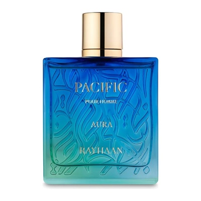 PERFUME RAYHAAN PACIFIC AURA MASCULINO EDP 100ML ARABE - Imagem 2