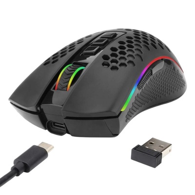 MOUSE SEM FIO REDRAGON M808 KS STORM PRO WIRELESS PRETO - Imagem 3