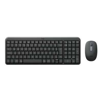 TECLADO E MOUSE SEM FIO LOGITECH WIRELESS MK250 GRAFITE - Imagem 2