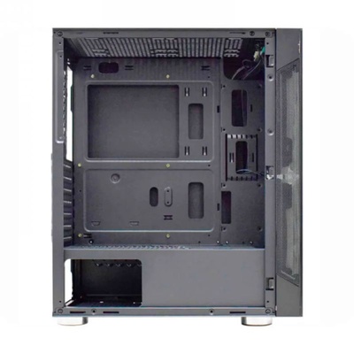 GABINETE GAMER AQUARIO CG-04A1 ANJO DE COMBATE 4 2FAN 200MM 5 CORES K-MEX PRETO - Imagem 5