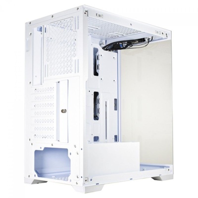 GABINETE GAMER MICRO ATX AQUARIO CG-W1F9 POSEIDON K-MEX BRANCO - Imagem 4