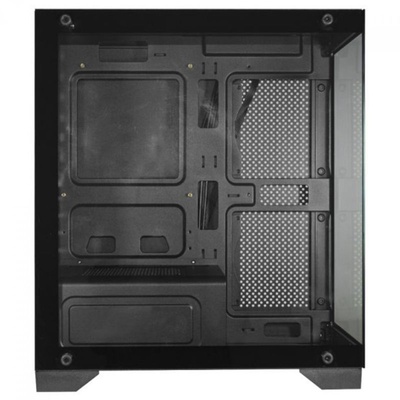 GABINETE GAMER MICRO ATX AQUARIO CG-01F9 POSEIDON K-MEX PRETO - Imagem 4