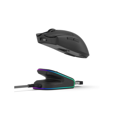 MOUSE SEM FIO CARREGAMENTO MAGNETICO LOYAL FORTREK PRETO - Imagem 4