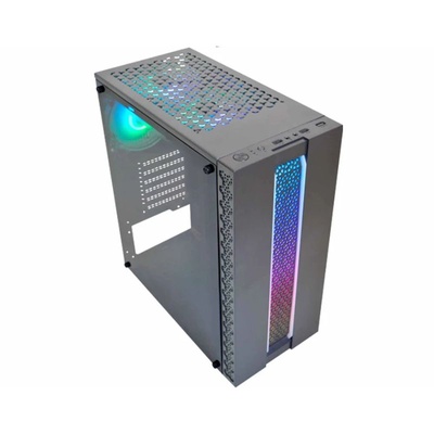 GABINETE GAMER ATX CG-42TP PAINEL FITA LED RGB K-MEX - Imagem 2