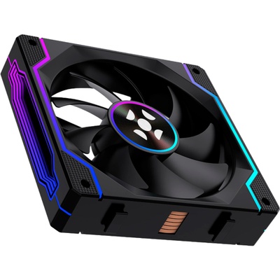 COOLER KIT 3 FANS 12MM TWISTER FORTREK PRETO - Imagem 3