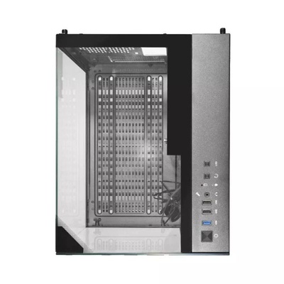 GABINETE GAMER MICRO ATX AQUARIO CG-K3DU VISÃO INFINITO K-MEX PRETO - Imagem 5