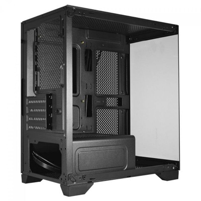 GABINETE GAMER MICRO ATX AQUARIO CG-01F9 POSEIDON K-MEX PRETO - Imagem 5