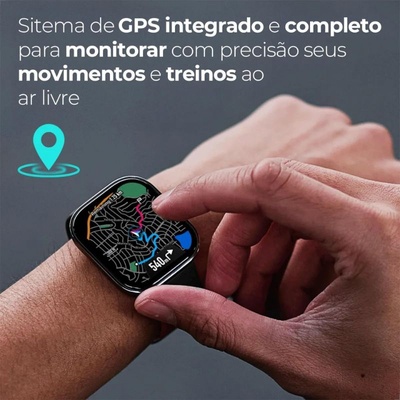 RELOGIO XIAOMI AMAZFIT BIP 6 A2435 AZUL/PRETO - Imagem 2