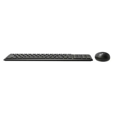 TECLADO E MOUSE SEM FIO KW204 LECOO PRETO - Imagem 3
