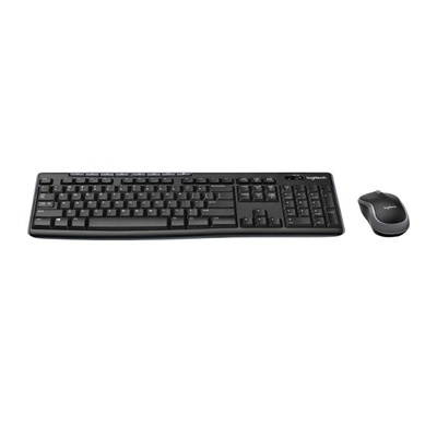 TECLADO E MOUSE SEM FIO LOGITECH WIRELESS MK270 PRETO - Imagem 3