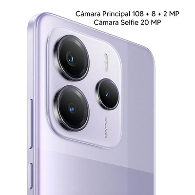 CELULAR XIAOMI REDMI NOTE 14 5G 256GB 8GB 2CHIP GLOBAL LILAS - Imagem 2