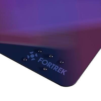 MOUSE PAD COM INFUSÃO DE VIDRO QUICKGLASS PRO FORTREK PRETO - Imagem 3