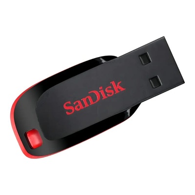 PENDRIVE 32GB SANDISK Z50 VERMELHO E PRETO USB 2.0 - Imagem 2