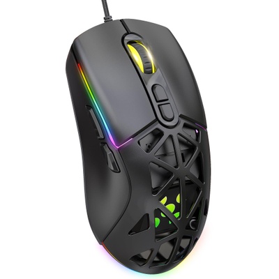 MOUSE USB GAMER STRIKER 12800 DPI FORTREK PRETO - Imagem 2