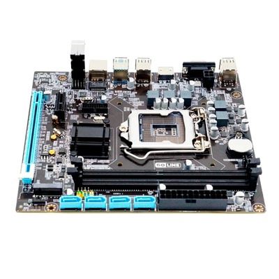 PLACA MÃE 1151 GOLINE H110M GD4 M.2/VGA/HDMI DDR4 6/7/8/9 G - Imagem 3