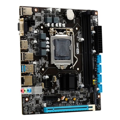 PLACA MÃE 1151 GOLINE H110M GD4 M.2/VGA/HDMI DDR4 6/7/8/9 G - Imagem 2
