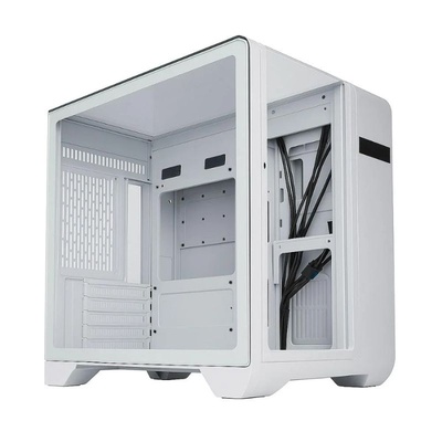 GABINETE GAMER MICRO ATX AQUARIO CG-W8KI CYBERPUNK K-MEX BRANCO - Imagem 2