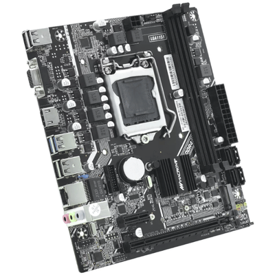 PLACA MÃE 1151 MACROVIP MV H110 V2 M.2 VGA/HDMI DDR4 G6 - Imagem 2